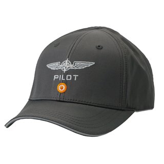 Pilot Caps Microfibre blue Black Microfibre