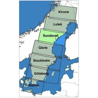 Schweden Sundsvall ICAO Karte VFR