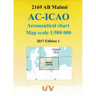 Schweden Malm ICAO Karte VFR