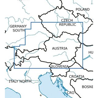 sterreich VFR Karte Rogers Data