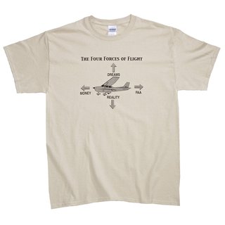 Four Forces of Flight T-Shirt