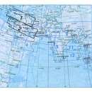 IFR-Streckenkarte Middle East - Oberer/Unterer Luftraum -...