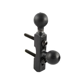 RAM Mount Motorrad Lenker / Bremse oder Kupplung, mit fester 2 x 1 Zoll Kugel