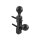 RAM Mount Motorrad Lenker / Bremse oder Kupplung, mit fester 2 x 1 Zoll Kugel