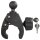 RAM Large Locking Tough-Claw™ with 1.5" Diameter Rubber Ball