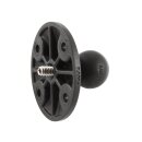 RAM Composite 2.5" Round Base AMPs Hole Pattern,...