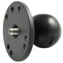 RAM 2.5" Round Base AMPs Hole Pattern, 1.5"...