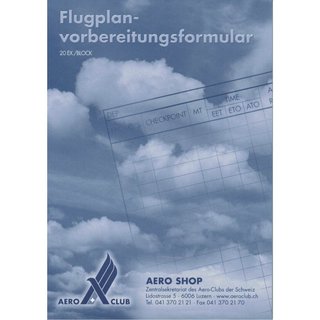 Flugplanvorbereitungsformular