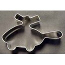 Tin Cookie Cutter - Helicopter large