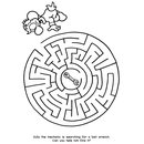 Chicken Wings Coloring Book - Blue Skies