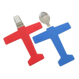 Airplane Fork and Spoon Set