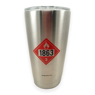Edelstahl Thermosbehlter JETFUEL Only