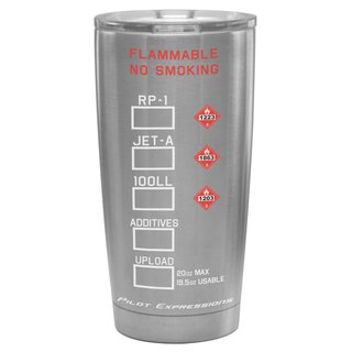 Edelstahl Thermos Trinkbecher Aviator