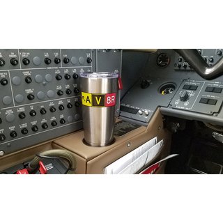 Edelstahl Thermos Trinkbecher Aviator