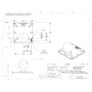 RAM Mount quadratische Basis Vesa mit D-Kugel