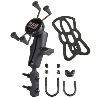 RAM Mount Kompletthalterung fr Smartphones, Andockung Motorradlenker