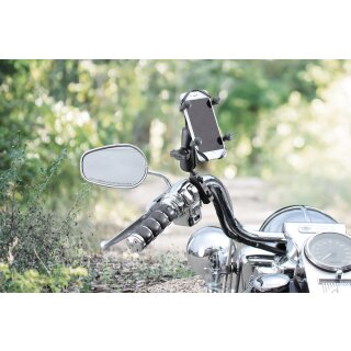 RAM Mount Kompletthalterung fr Smartphones, Andockung Motorradlenker