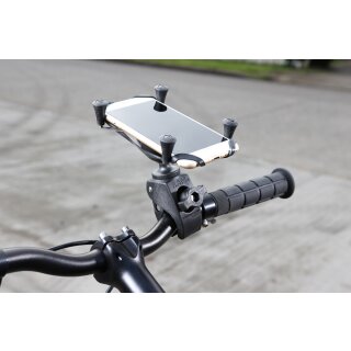 RAM Mount Tough-Claw mit universal X-Grip Halteklammer fr grosse Smartphones