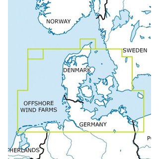 Dnemark VFR Karte Rogers Data