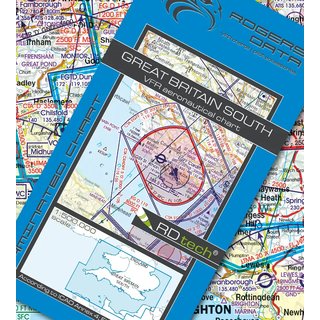 England Sd VFR Karte Rogers Data
