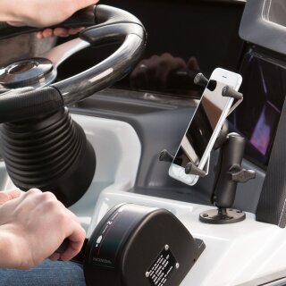 RAM Mount Smartphone X-Grip Halterung fr flache Montage