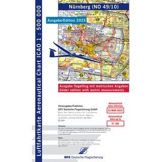 Nuremberg ICAO Glider Chart