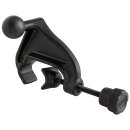 RAM Yoke Clamp Base with 1" Rubber Ball