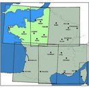 France North-West ICAO Chart - Paper, folded