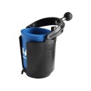 RAM Self-Leveling Cup Holder with 1" Ball & Cozy