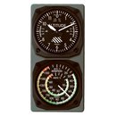 ALT/ASI Concole Clock and Thermometer