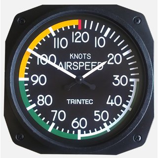 Wanduhr Airspeed Indicator 25cm