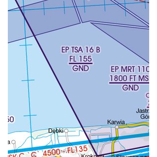 Polen Sd Ost VFR Rogers Data