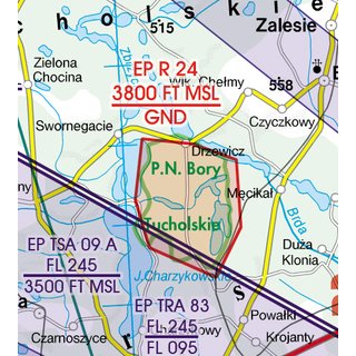 Polen Sd Ost VFR Rogers Data