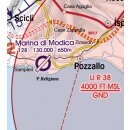 Malta – Sicilia Rogers Data VFR Aeronautical Chart 
