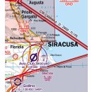 Malta – Sicilia Rogers Data VFR Aeronautical Chart 