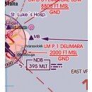 Malta - Sizilien VFR Karte Rogers Data