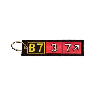 B737 Boeing 737 Keychain