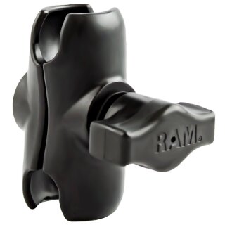 RAM Short Double Socket Arm for 1" Ball Bases (Overall Length: 2.38")