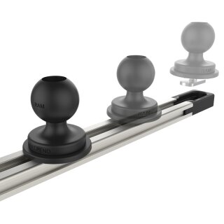 Tough-Track Schiene 9 mit Endkappen