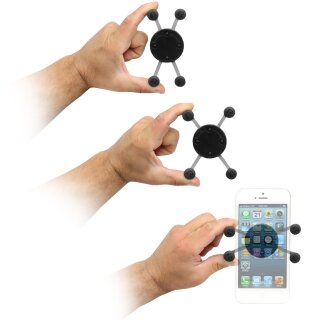 RAM Mount Halteschale Universal X-Grip fr Smartphones