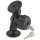 RAM 1" Ball Mount mit 2/2.5" Rundbasis & abschliessbar