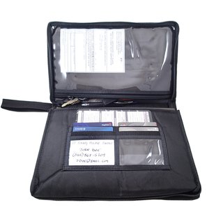 Logbook Hlle mit Reissverschluss BAZL Logbuch tauglich
