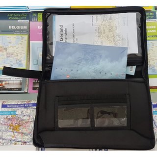 Logbook Hlle mit Reissverschluss BAZL Logbuch tauglich