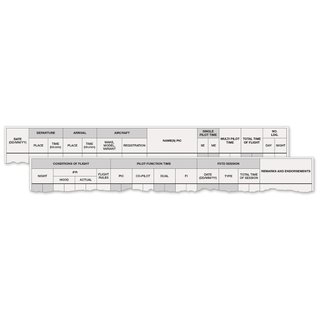 EASA und FCL konformes Pilot Logbuch