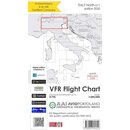 Italy LI-1 - Aerotouring VFR Chart, Paper, laminated, folded