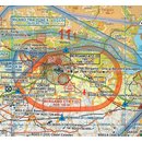 Italy LI-4 - Aerotouring VFR Chart, Paper, laminated, folded