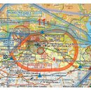 Italy LI-7 - Aerotouring VFR Chart, Paper, laminated, folded