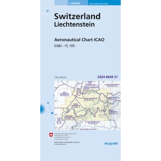 Switerland ICAO Chart - Paper, folded