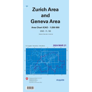 Schweiz Area Chart ICAO