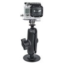 RAM Flex Adhesive Mount with Custom GoPro® Hero Adapter